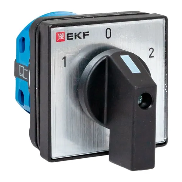 Переключатель кулачковый ПК-1-21 10А 1P «1-0-2» IP65 EKF pk-1-21-10-65