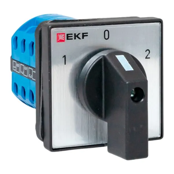 Переключатель кулачковый ПК-1-43 10А 3P «1-0-2» IP65 EKF pk-1-43-10-65