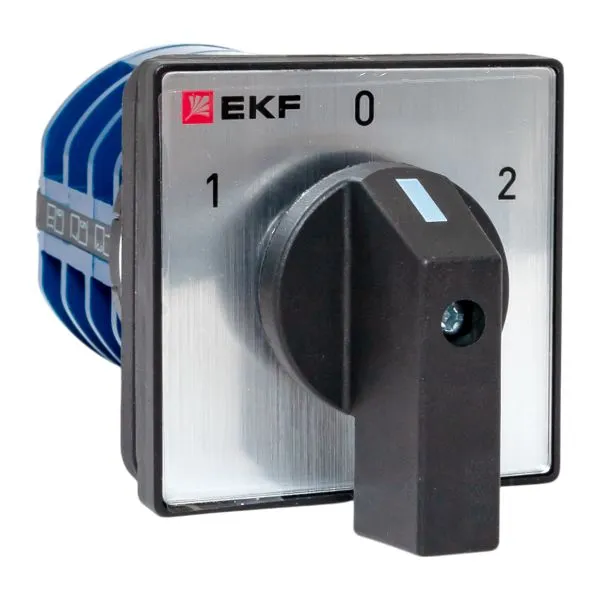Переключатель кулачковый ПК-1-43 32А 3P «1-0-2» IP65 EKF pk-1-43-32-65