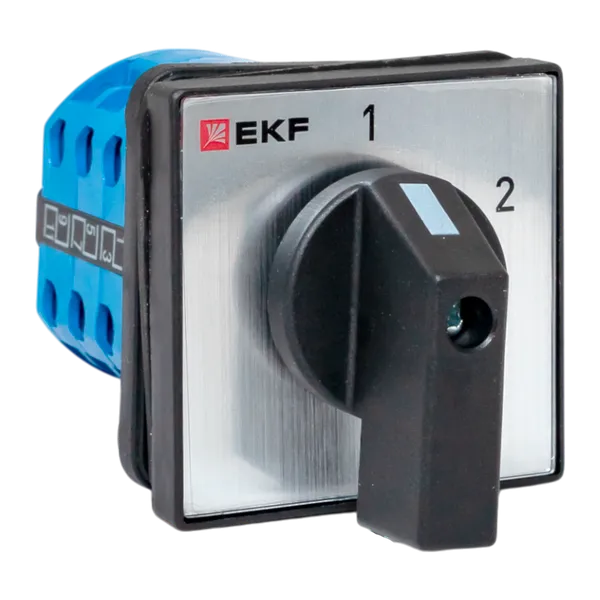 Переключатель кулачковый ПК-1-53 63А 3P «1-2» IP65 EKF pk-1-53-63-65