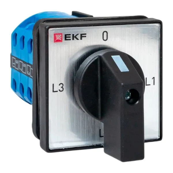 Переключатель кулачковый ПК-1-94 10А 4P для амперметра IP65 EKF pk-1-94-10-65