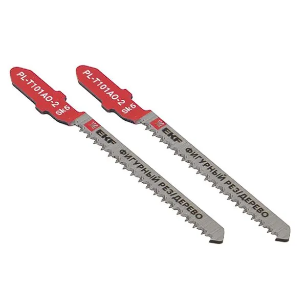 Пилки для электролобзика T101AO (фигурный рез по дереву)(SK5)(2 шт) EKF Expert pl-t101ao-2