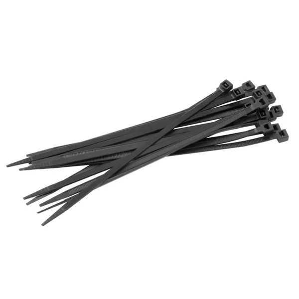 Хомут нейлоновый черный (7,2x400) (100шт.) EKF Basic plc-cb-7.2x400
