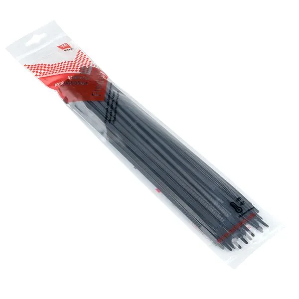 Хомут P6.6 стандартный (ч), 4.8x250 (50шт) FlexLock PROxima plc-fl-ctsb-4.8x250-r EKF