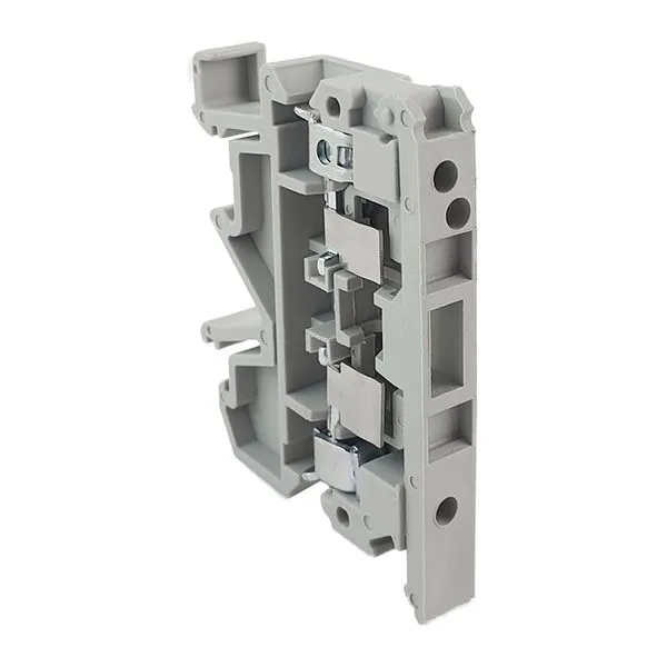Клемма винтовая для плавких вставок 5x20 JXB 4 мм2 EKF plc-jxb-4/35RD-gy