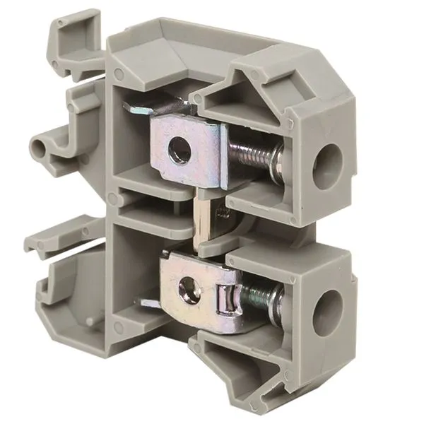 Клемма проходная винтовая JXB 6 мм2 серая EKF plc-jxb-6/35gy