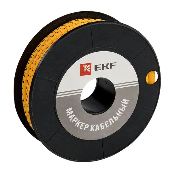 Маркер кабельный 1,5 мм2 "L" (1000 шт.) (ЕС-0) EKF PROxima plc-KM-1.5-L