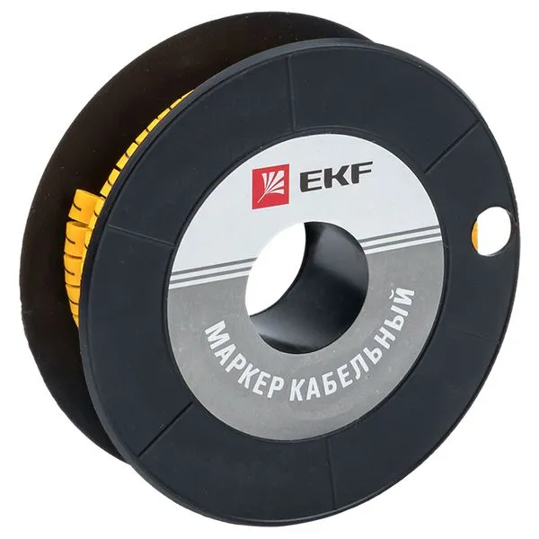 Маркер кабельный 6,0 мм2 "7" (350 шт.) (ЕС-3) EKF PROxima plc-KM-6-7