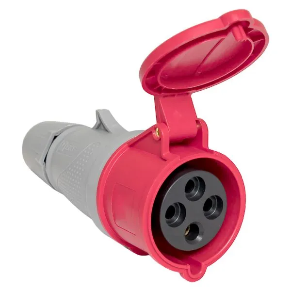 Розетка переносная 224 3P+PE 32А 380В IP44 EKF PROXIMA ps-224-32-380-PRO