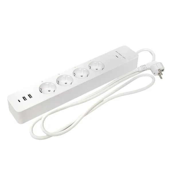 Умный удлинитель c USB Wi-Fi PRO EKF Connect RCE-2-WF