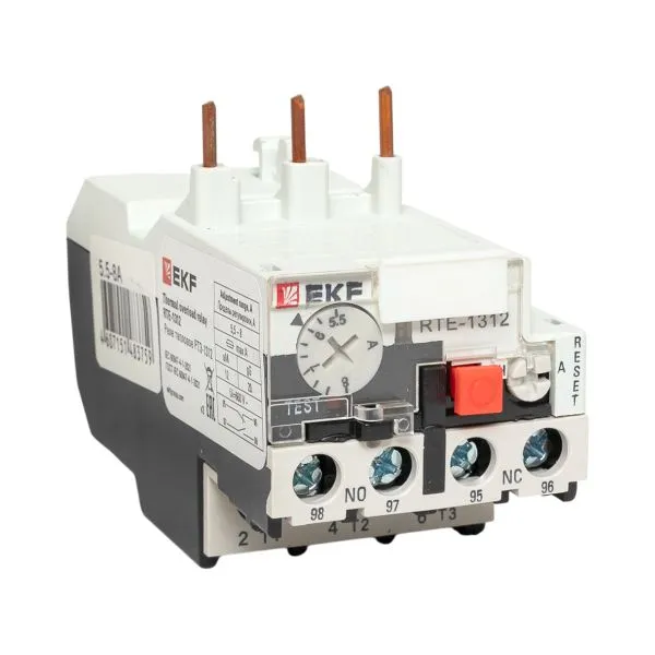Реле тепловое РТЭ-1312 5,5-8А EKF PROxima rel-1312-5.5-8