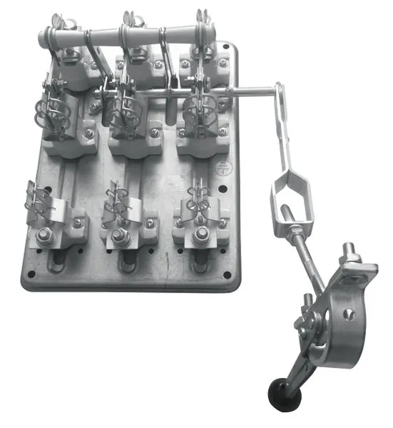 Разъединитель РПС-4 400А правый привод EKF rps-400
