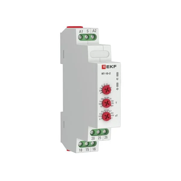 Реле времени (10 устанавл. функц.) RT-10-2 EKF PROxima rt-10-2