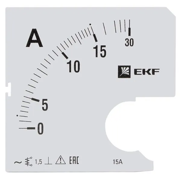 Шкала сменная для A961 15/5А-1,5 EKF PROxima s-a961-15
