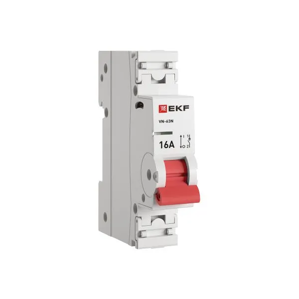 Выключатель нагрузки ВН-63N 1P 16А PROXIMA EKF S63116