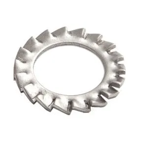 Шайба стопорная с наружными зубцами М4 DIN 6798 INOX EKF shst4-INOX