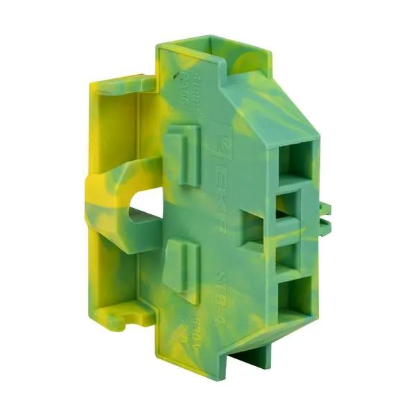 Миниклемма STB-4 32A (200 шт) желто-зеленая EKF PROxima stb-m-4-y-green