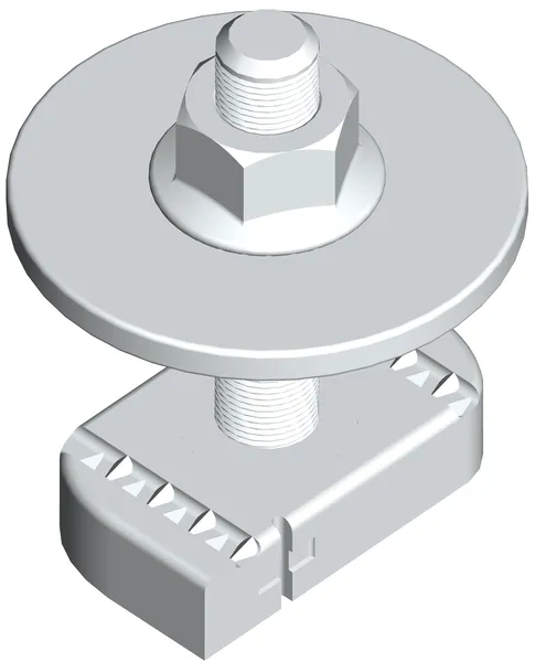 STRUT-болт 12x50 с опорой и гайкой EKF stbog12x50