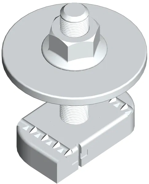 Болт STRUT 8х50 с опорой и гайкой EKF stbog8x50