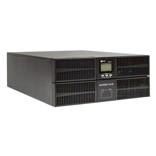 Источник бесперебойного питания двойн. преобразования E-Power SW900G4 10000В.А/10кВ 1ф для монтажа в стойку 230В с АКБ 16х12В 9А.ч EKF SW901G4-RT-B