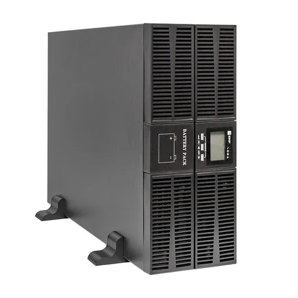 Источник бесперебойного питания двойн. преобразования E-Power SW900G4 6000В.А 1ф для монтажа в стойку 230В с АКБ 16х12В 7А.ч EKF SW960G4-RT-B