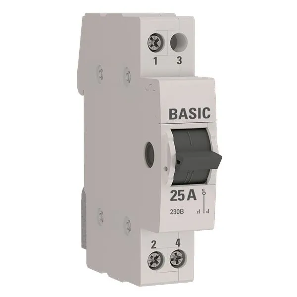 Трехпозиционный переключатель 1P 25А Basic tps-1-25 EKF