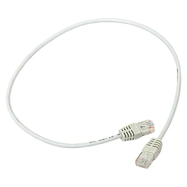 Патч-корд TERACOM Cat.5E (1Гбит/с) неэкранированный UTP оболочка PVC серый (0,5м) TRC-5EUTP-PVC-05M-GY EKF