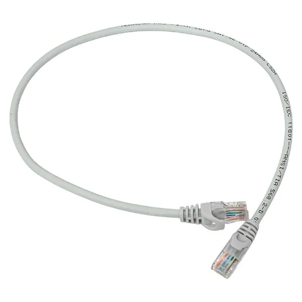 Патч-корд TERACOM PRO Cat.5E неэкранированный UTP оболочка LSZH серый (0,5м) TRP-5EUTP-LSH-05M-GY EKF