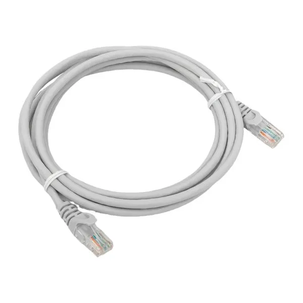 Патч-корд TERACOM PRO Cat.5E неэкранированный UTP оболочка LSZH серый (3,0м) TRP-5EUTP-LSH-3M-GY EKF