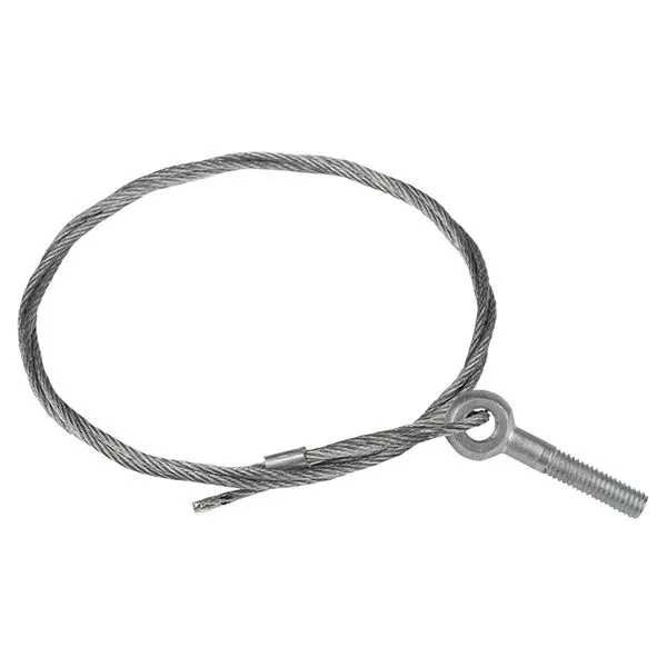 Трос стальной с рым-болтом М6 5 м (2 мм) EKF trrbm6-5