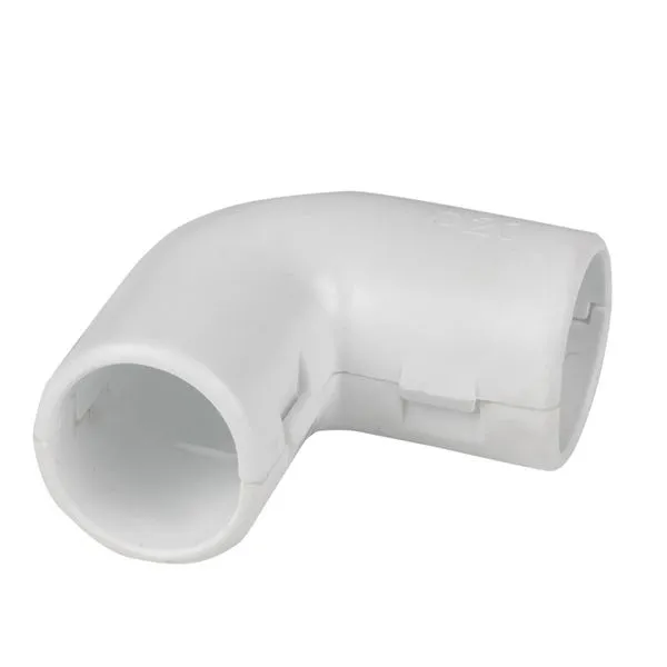 Угол 90 соединительный для трубы 25 мм (5 шт) белый EKF-Plast ug-t-25w-r EKF