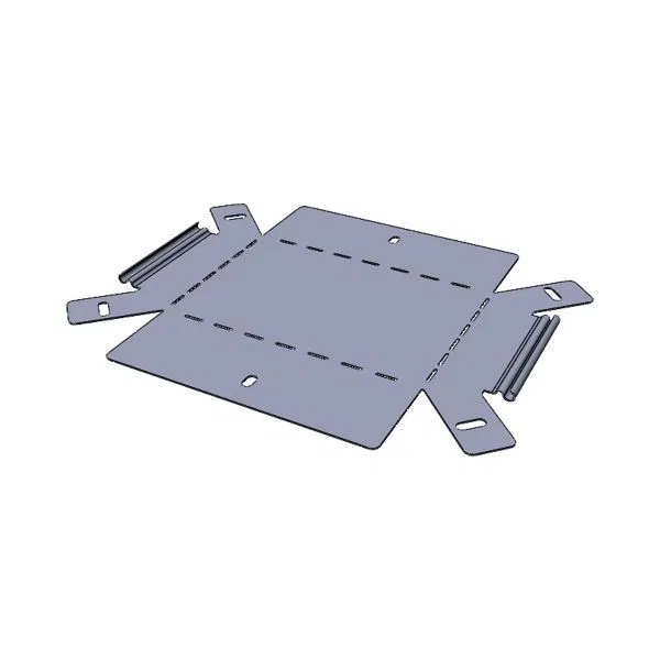 Угол для лотка вертикал. внутр. 45град. 100х100 плоский EKF vi45100100-FL