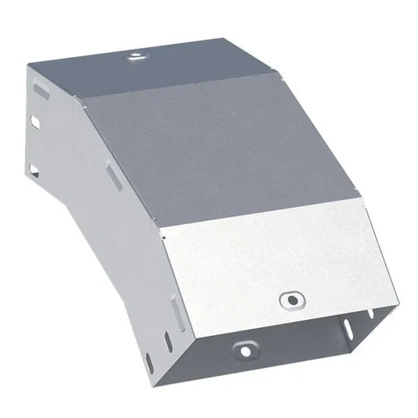 Угол для лотка вертикальный внешний 45град. 400х50 1.5мм HDZ EKF vo4550400-1.5-HDZ vo4550400-1,5-HDZ