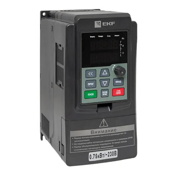 Преобразователь частоты 0,75/1,5кВт 1x230В VECTOR-100 EKF PROxima VT100-0R7-1B