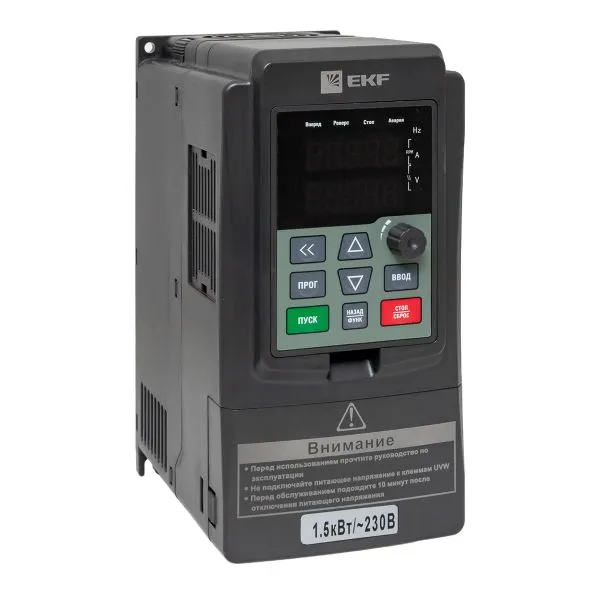 Преобразователь частоты 1,5/2,2кВт 1x230В VECTOR-100 EKF PROxima VT100-1R5-1B