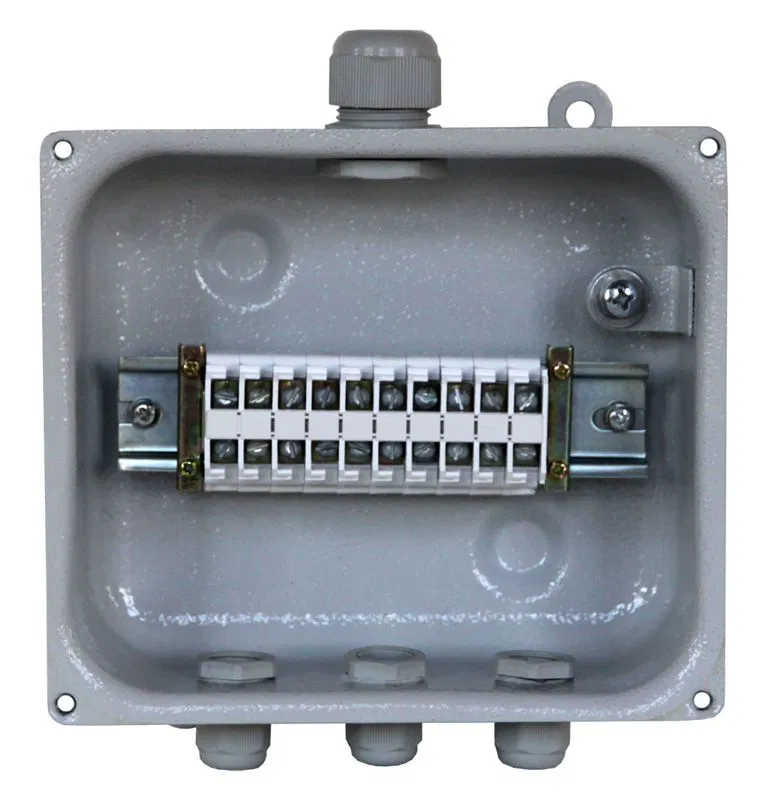 Коробка клеммная У-614 У2 10 клемм IP54 (пластиковые вводы PG) Электротехник ET003154