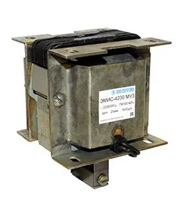 Электромагнит ЭМИС-5200 МУ3 380В толкающее исполнение ПВ 100% IP20 с гибкими выводами Электротехник ET003964