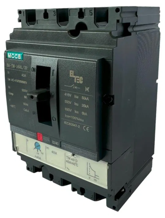 Выключатель автоматический MCCB BA-TM-160L/3P 40А (термомагнитый ТМ ICU:50KA) ELTEC 1200040