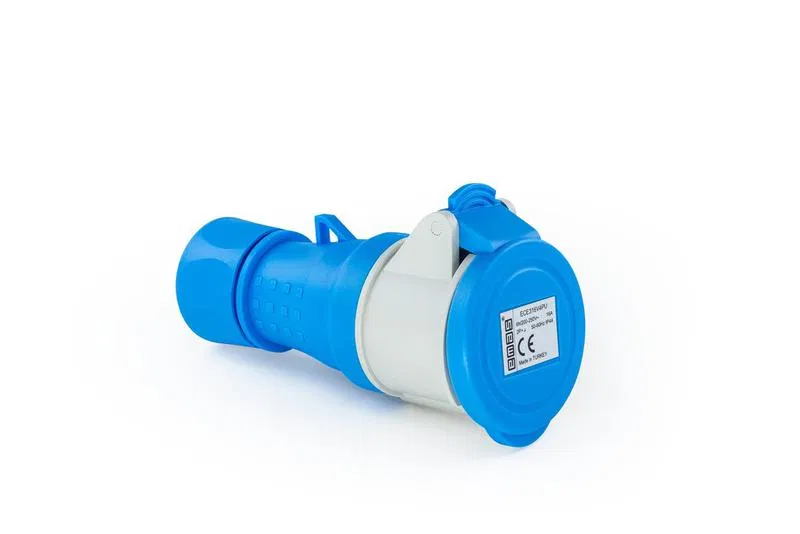 Корпус с гнездом стандарт CEE 3х16А (2P+E) EMAS ECE316V4PU