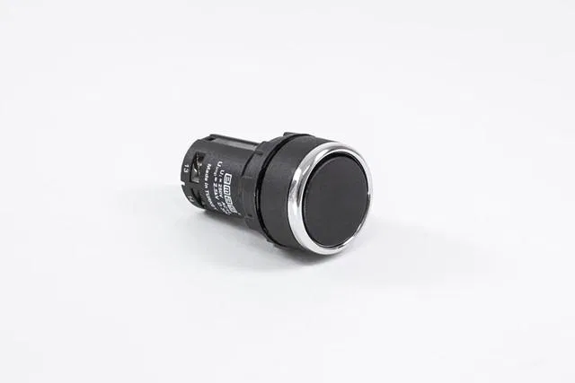 Кнопка нажимная моноблочная 22мм IP 40 1НО EMAS MB100DH
