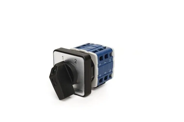Переключатель полюсов реверс. трехфазный (1-2) 20А EMAS PSA020KD333S