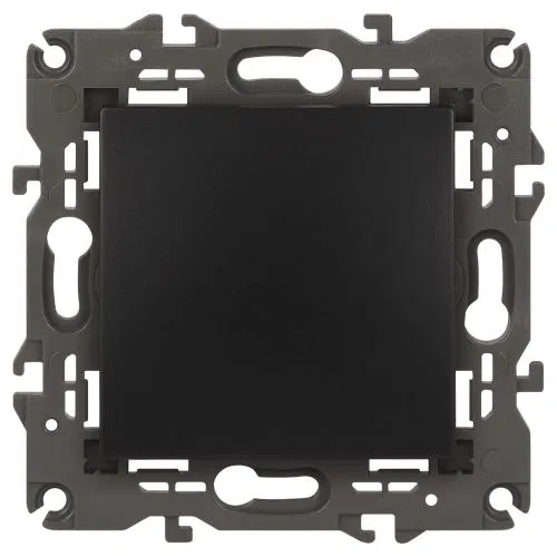 Выключатель 1-кл. СП Elegance 14-1101-05 10А IP20 250В 10AX механизм антрацит Эра Б0034212