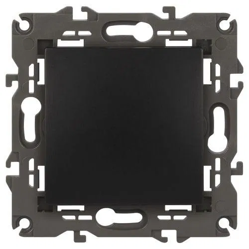 Переключатель 1-кл. СП Elegance 14-1103-05 10А IP20 250В 10AX механизм антрацит Эра Б0034227