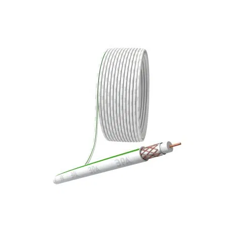 Кабель коаксиальный SAT 703 B 75 Ом Cu/(оплетка Cu 75%) PVC бел. (уп.20м) Эра Б0044614