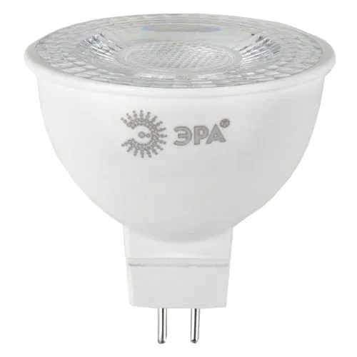 Лампа светодиодная STD LED Lense MR16-8W-860-GU5.3 GU5.3 8Вт линзованная софит холод. бел. свет Эра Б0054940