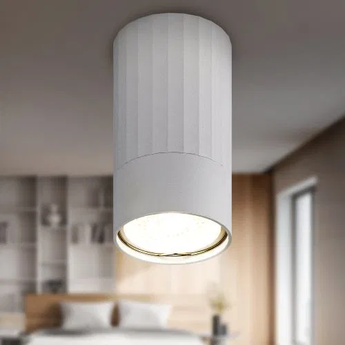 Светильник OL32 WH MR16 GU10 IP20 настен./потолочн. спот бел. Эра Б0056377