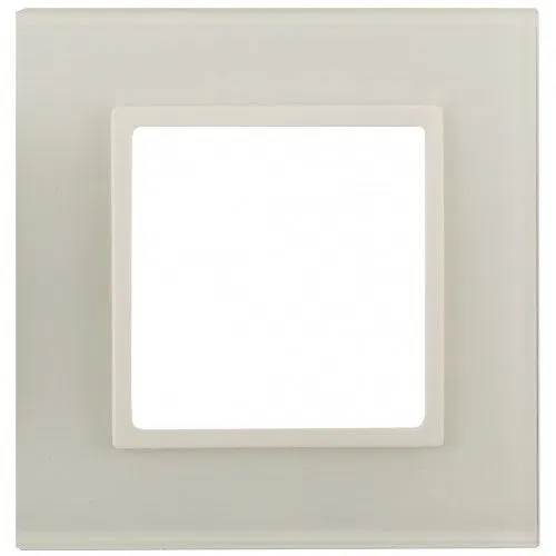 Рамка 1-м 14-5101-02 стекло Elegance сл. кость+сл. кость ЭРА Б0059167