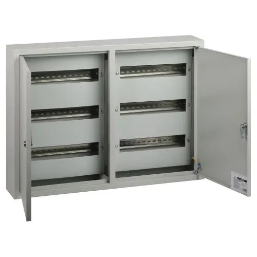 Корпус металлический навесной ЭРА ЩРН-90 2-х дверный (500х680х120) IP31 УХЛЗ сер. ЭРА Б0062925