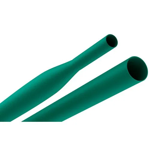 Трубка термоусадочная ТТУ нг-LS 12/6 1м зел. (уп.25шт) Эра Б0067687