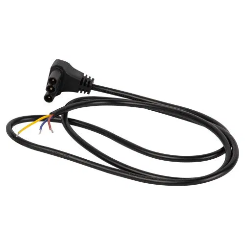Шнур сетевой SML-AC-3-CABLE-1.5m-B длина 1500мм для светильников SML-30 Эра Б0069437